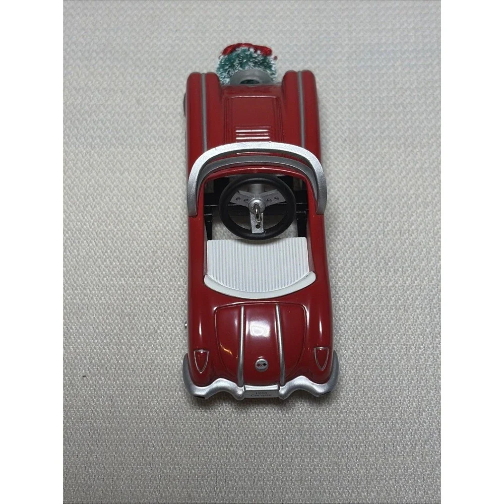 NIB VTG Hallmark Keepsake 1958 CUSTOM CORVETTE 2001 Club Ed. Ornament